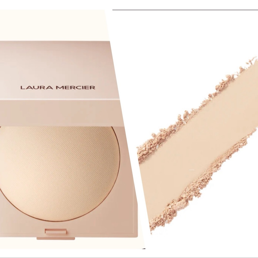 NEW Laura Mercier Real Flawless Luminous Translucent Perfecting Pressed Powder.